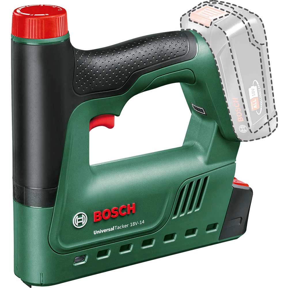 Bosch UNIVERSAL TACKER 18V-14 P4A 18v Cordless Nail Tacker and Stapler No Batteries No Battery Charger No Case