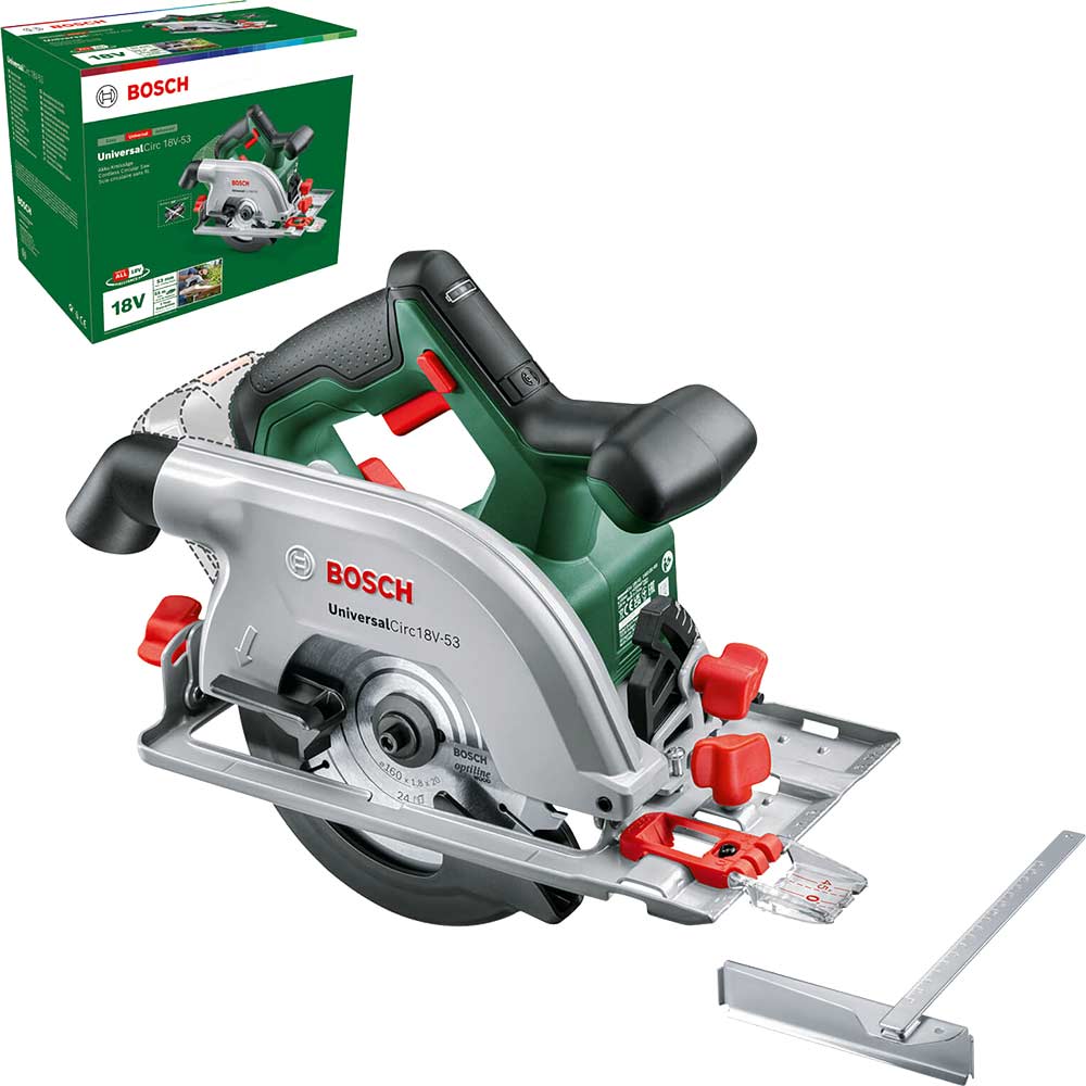 Bosch UNIVERSALCIRC 18V-53 P4A 18v Cordless Circular Saw 160mm No Batteries No Battery Charger No Case