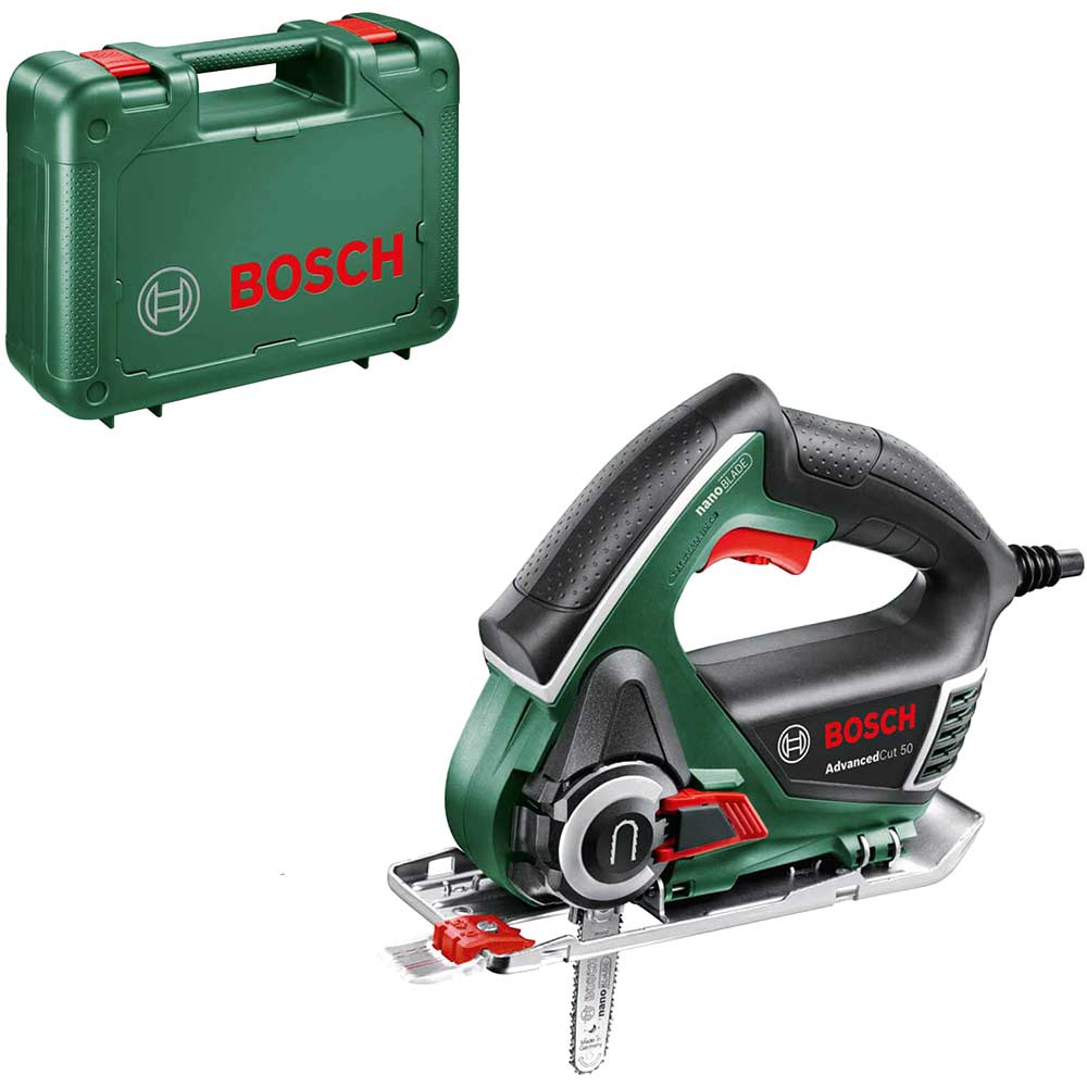 Image of Bosch ADVANCEDCUT 50 Electric Nanoblade Chainsaw Jigsaw 240v