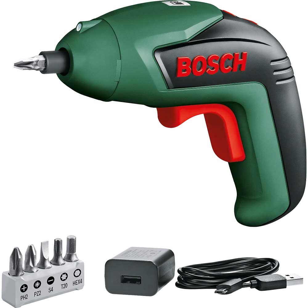 Bosch EASYSCREWDRIVE 3.6v Cordless Screwdriver 1 x 1.5ah Integrated Li-ion USB Charger No Case