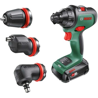 Bosch ADVANCEDDRILL P4A 18v Cordless Drill Driver and Attachments