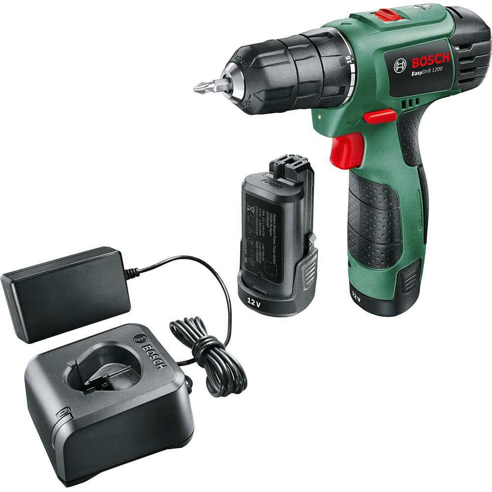 Bosch Easydrill 12 Li 12V Cordless Drill Driver 1 X 1.5Ah Integrated Li