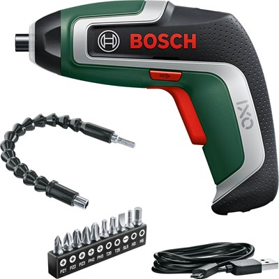 Bosch IXO 7 3.6v Cordless Screwdriver and Flexi Bit Set