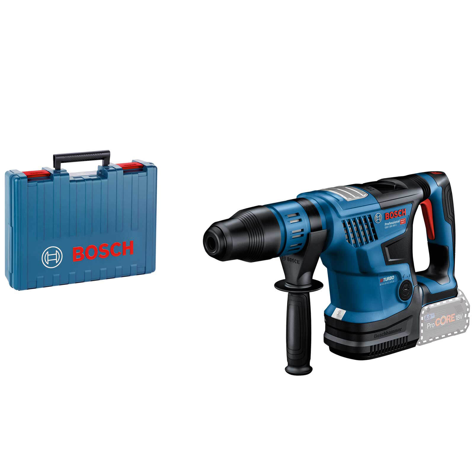 Bosch GBH 18V-36 C BITURBO 18v Brushless SDS MAX Rotary Hammer Drill No Batteries No Charger Case