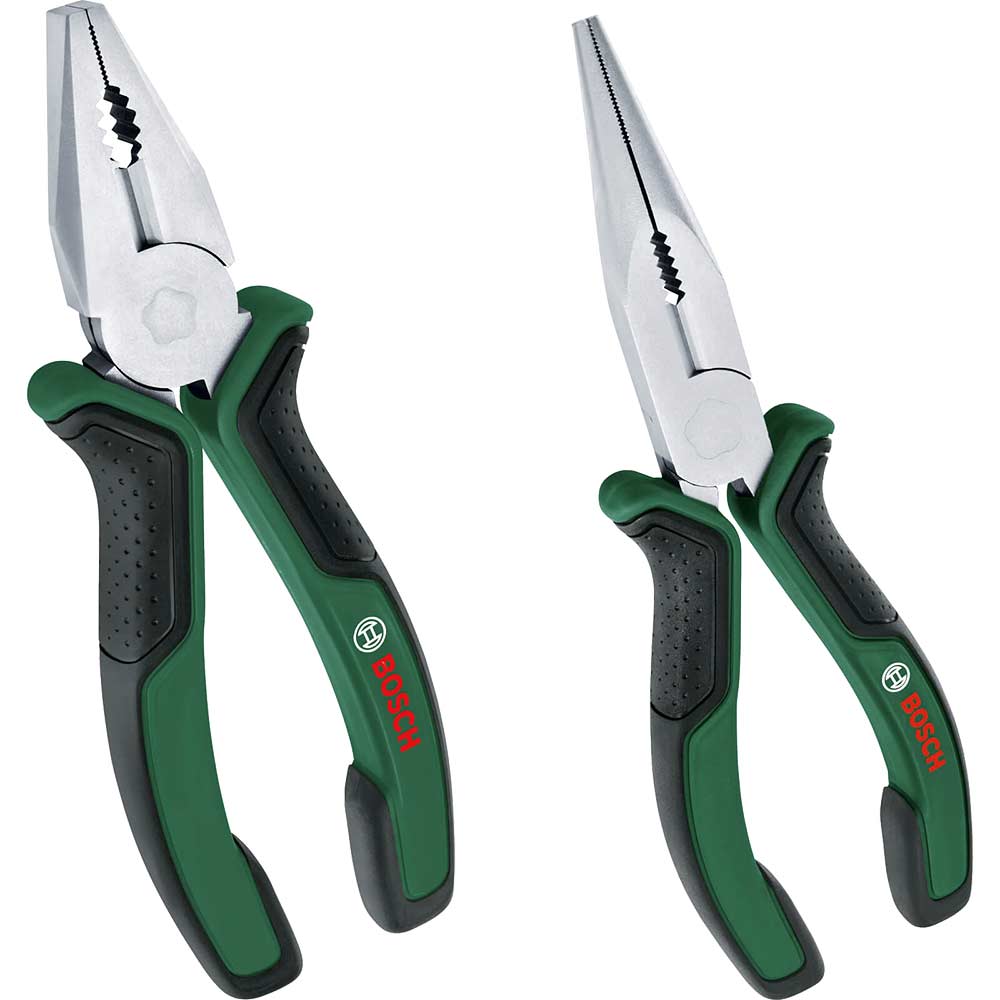 Photos - Pliers Bosch 2 Piece Combination and Long Nose  Set 