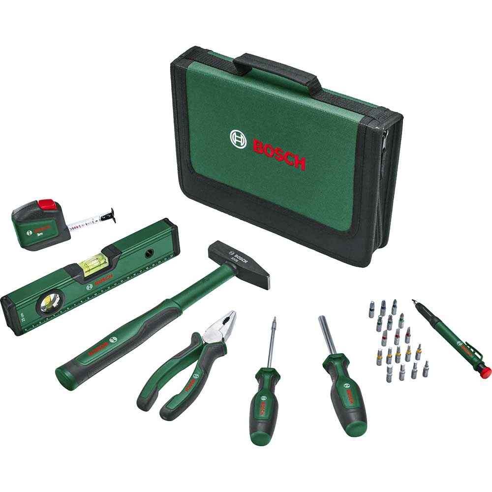 Bosch Universal 25 Piece DIY Hand Tool Kit