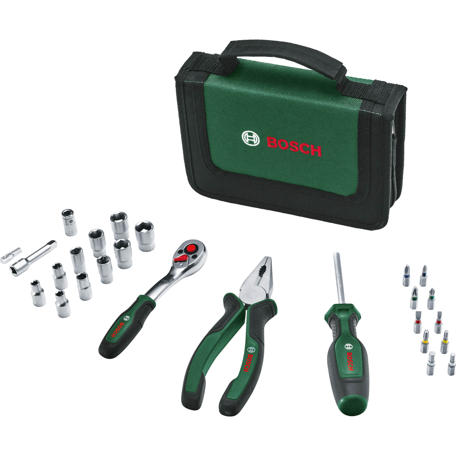 Bosch Mobility 26 Piece DIY Hand Tool Kit