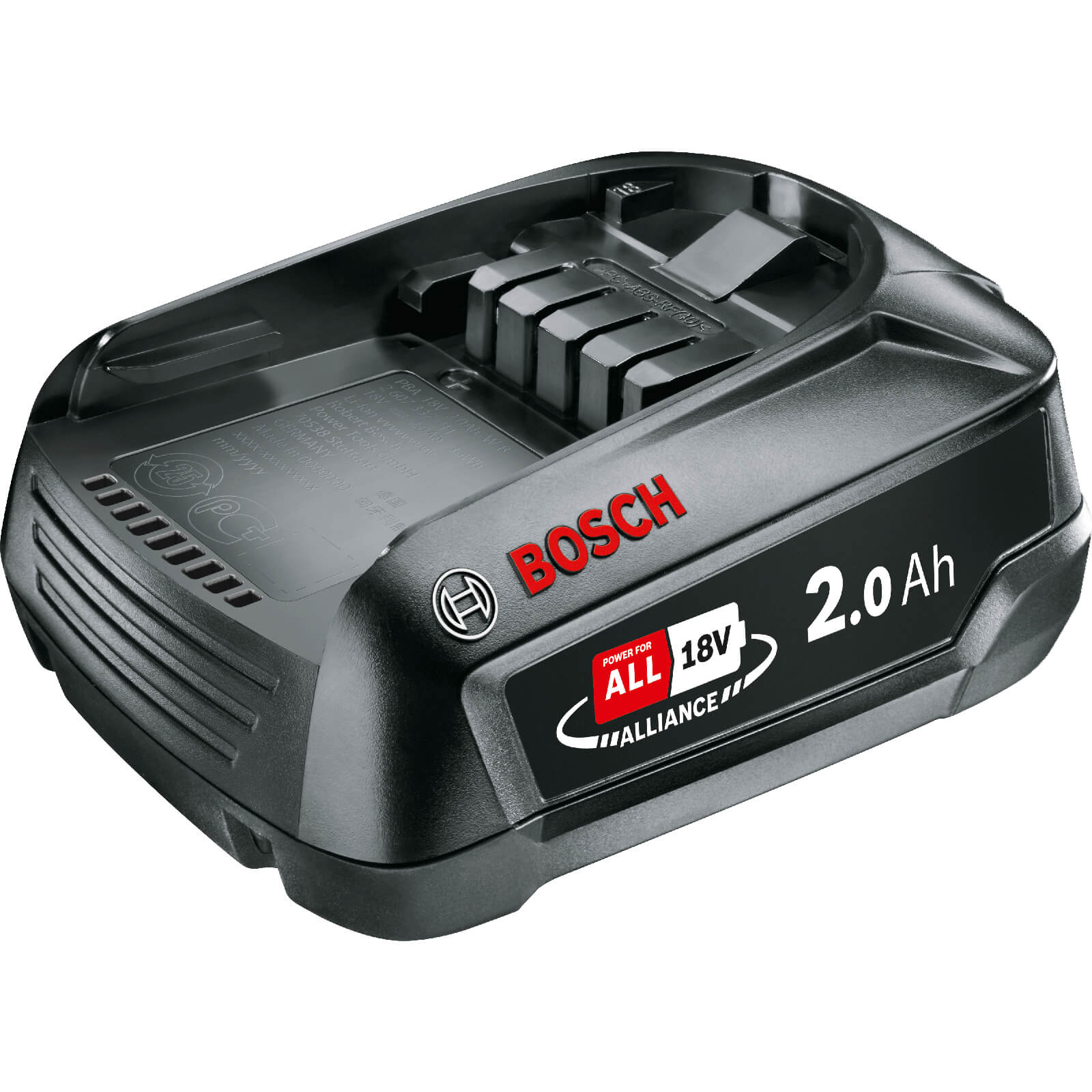 Image of Bosch Genuine GREEN 18v Cordless Li-ion Battery 2ah 2ah