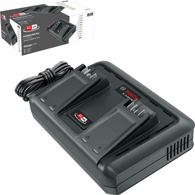 Bosch Genuine AL 2X18V-88 P4A Twin 18v Cordless Li-ion 4.4A Fast Battery Charger