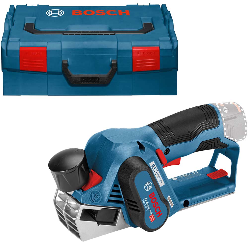Bosch GHO 12 V-20 12v Cordless Brushless Planer No Batteries No Battery Charger Case
