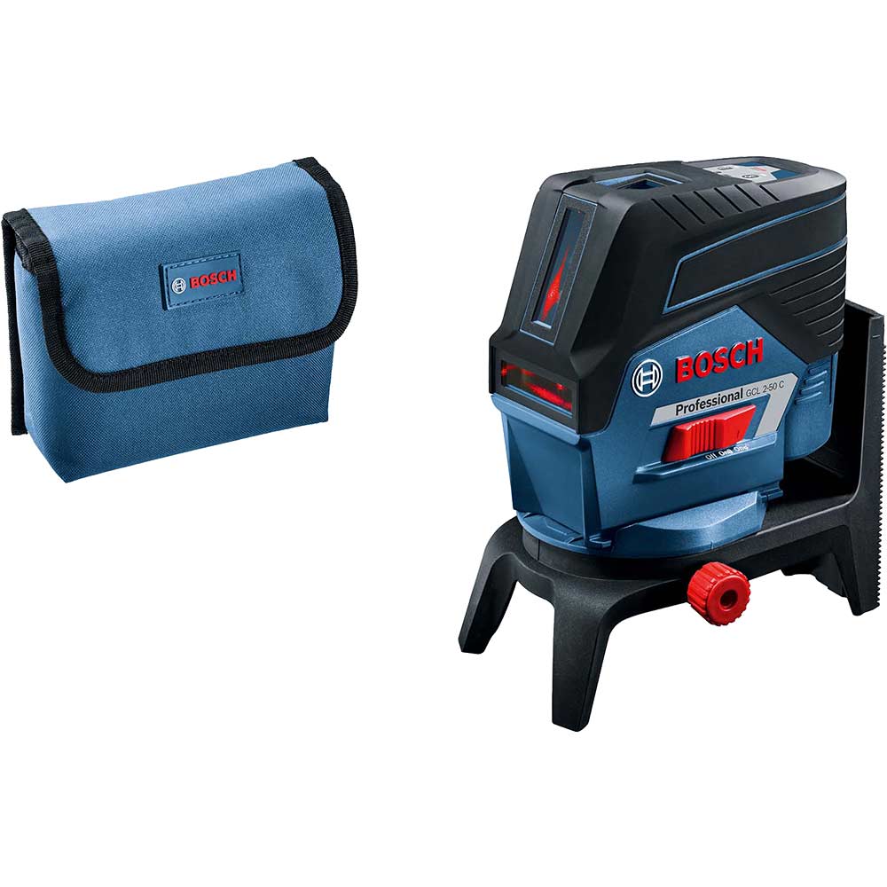 Bosch GCL 2-50 C Red Combi Laser Level No Batteries No Battery Charger Bag