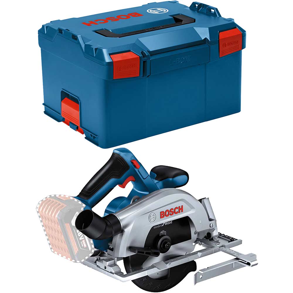 Bosch GKS 18V-57-2 18v Cordless Brushless Circular Saw 165mm No Batteries No Battery Charger Case