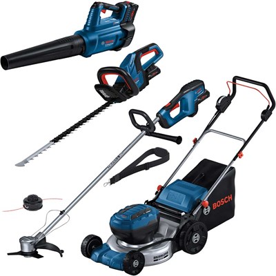 Bosch Professional 4 Piece 18v Cordless Brushless Heavy Duty Garden Tool Kit