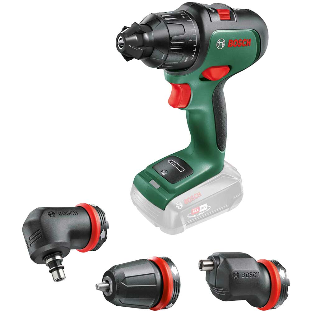 Bosch ADVANCEDIMPACT P4A 18v Cordless Combi Drill and Attachments No Batteries No Charger No Case