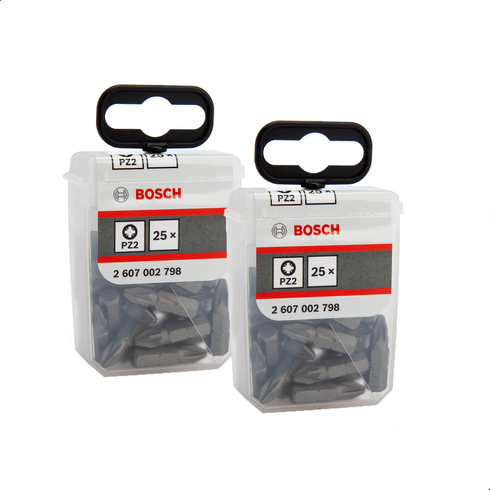 Photos - Bits / Sockets Bosch Expert 50 Piece Tic Tac Box Extra Hard Pozi Screwdriver Bit Set PZ2 