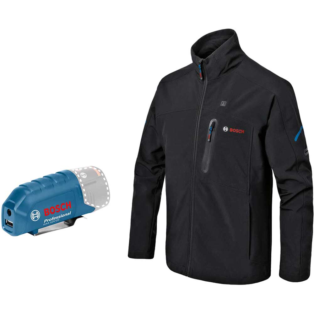 Bosch GHJ 12+18V Heated Jacket Black L