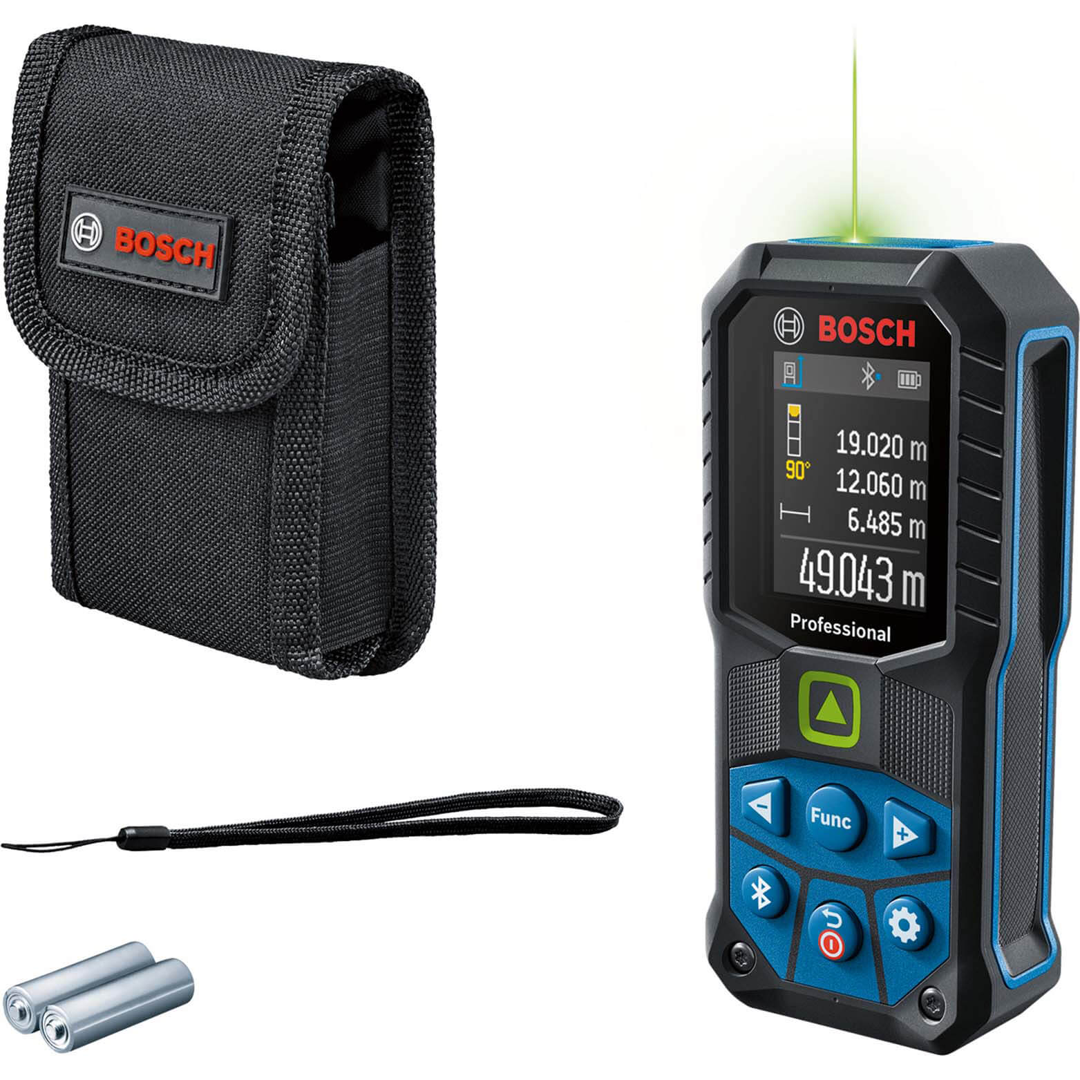 Image of Bosch GLM 50-27 CG Professional Green Laser Measure 50m