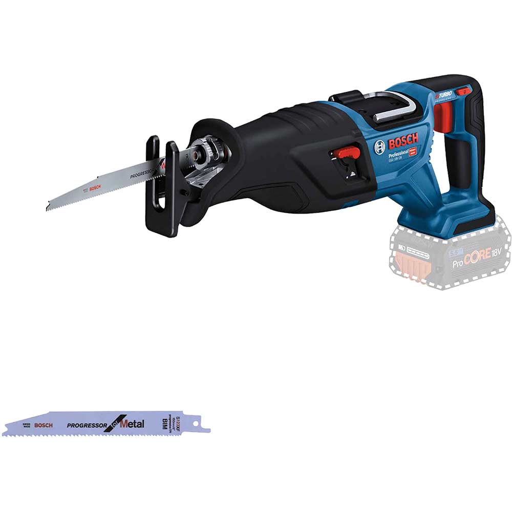 Bosch GSA 18V-28 BITURBO 18v Cordless Reciprocating Saw No Batteries No Battery Charger No Case