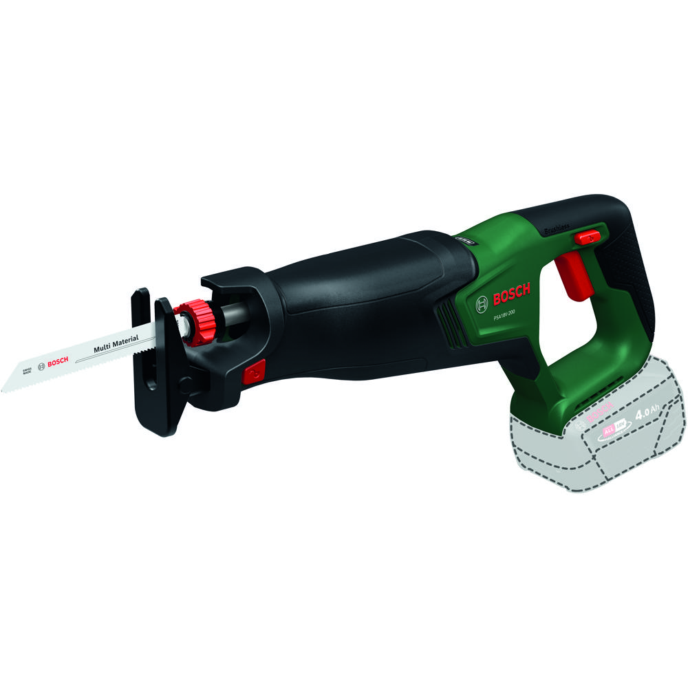 Bosch PSA18V-200 P4A 18v Cordless Reciprocating Saw No Batteries No Charger No Case