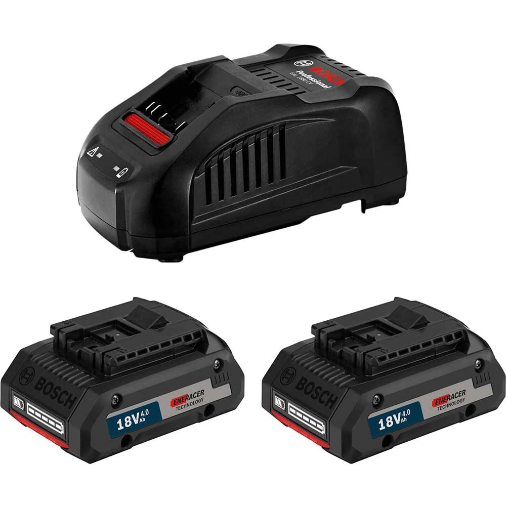 Bosch Genuine ProCORE 18v Cordless Liion Battery 4ah and Charger Kit
