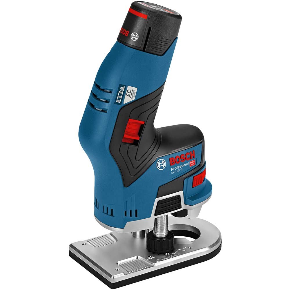 Bosch Gkf 12 V 8 12v Cordless Fixed Base Palm Router Laminate