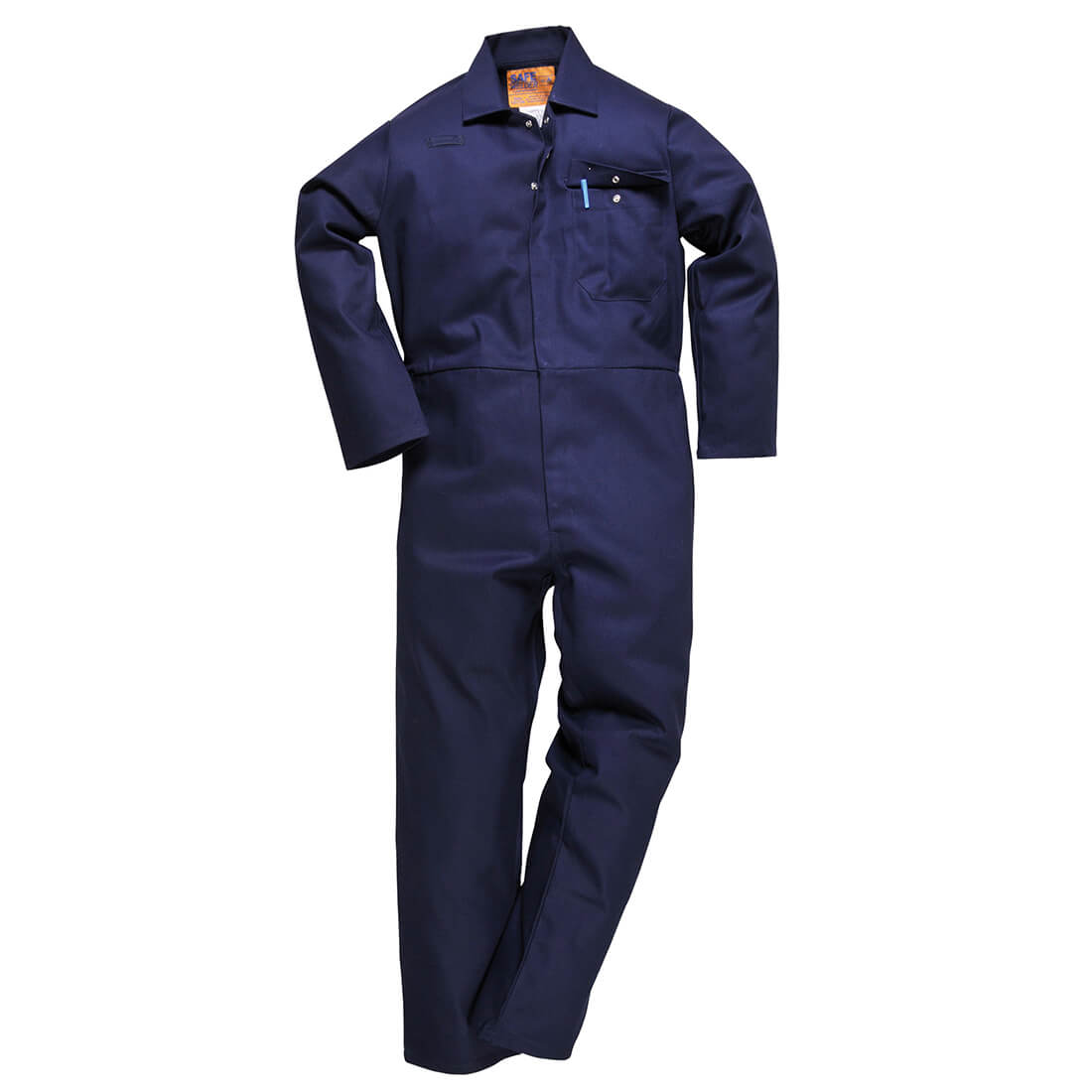Image of Safe Welder Mens Overall Navy Blue XL 32"