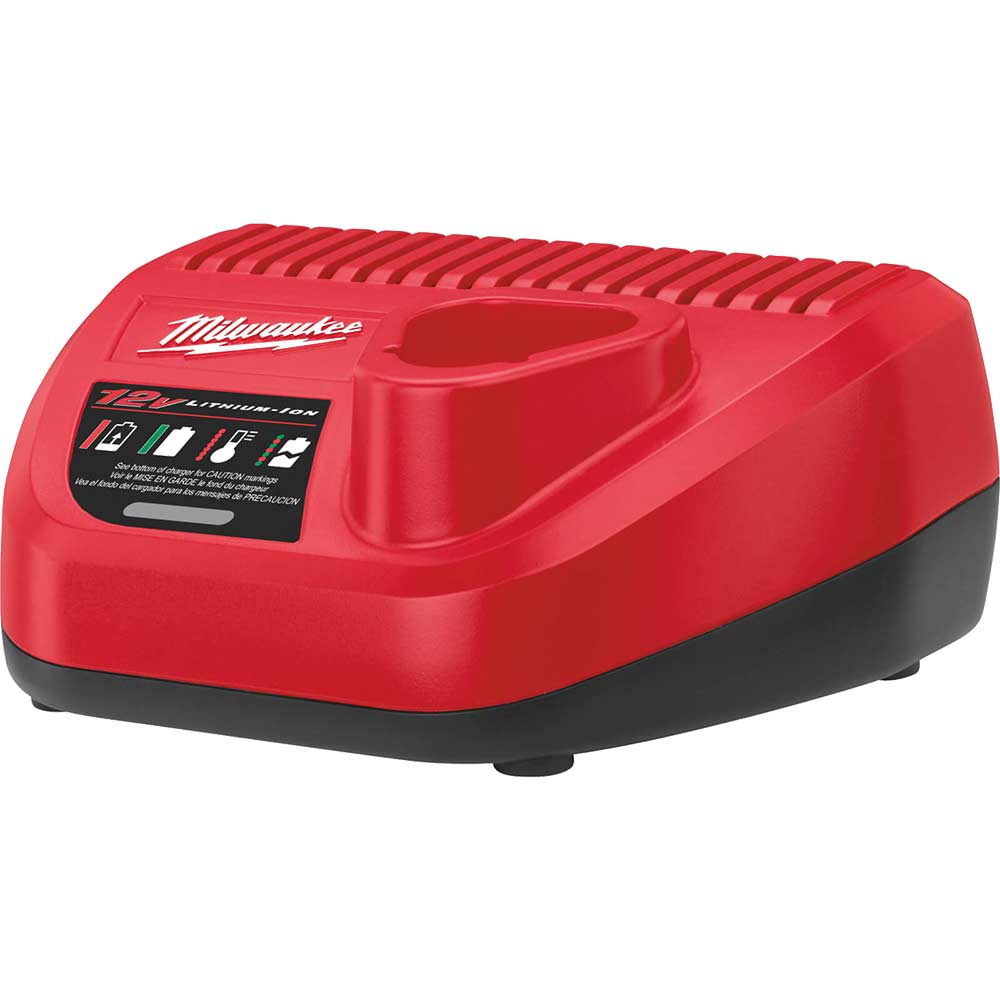 Image of Milwaukee C12 C 12v M12 Li-ion Battery Charger 240v