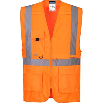 Portwest Executive Tablet Pocket Hi Vis Vest Price Comparisons | Compare The Build
