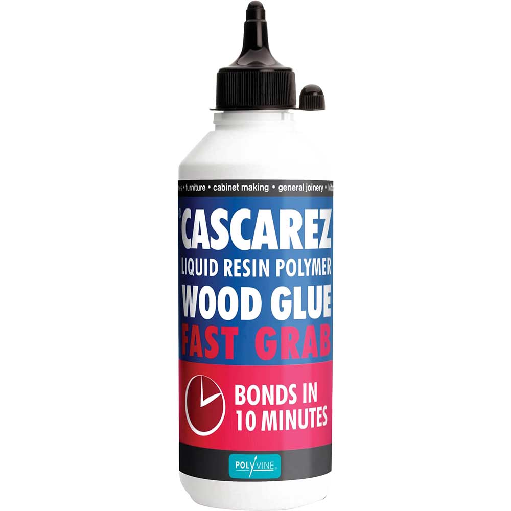 Image of Polyvine Polyten Fast Grab Wood Adhesive 500ml