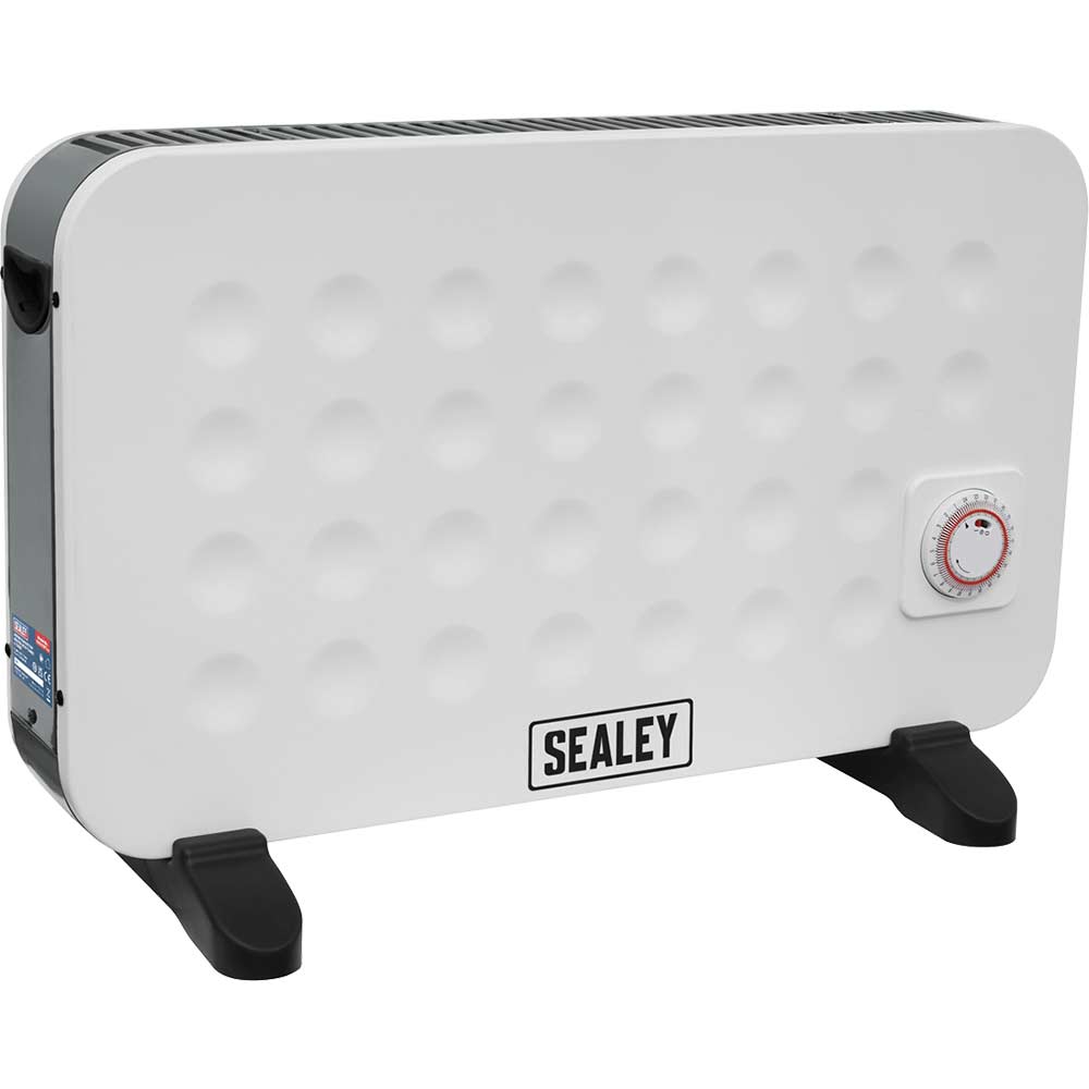 Sealey CD2013TT Slimline Electric Turbo Fan Convector Heater with Timer 240v in UK Specification