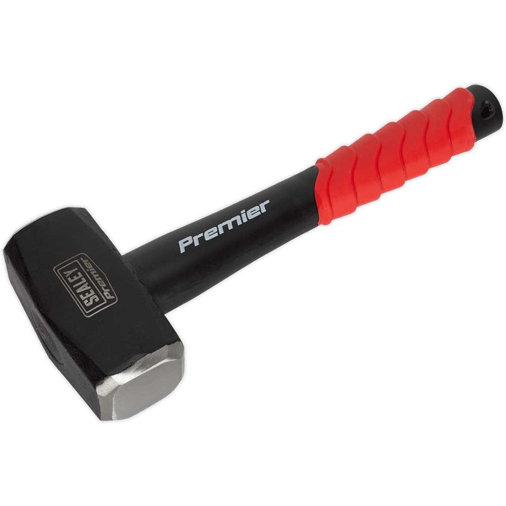 Sealey Shock Absorbing Fibreglass Shaft Club Hammer 1.8kg