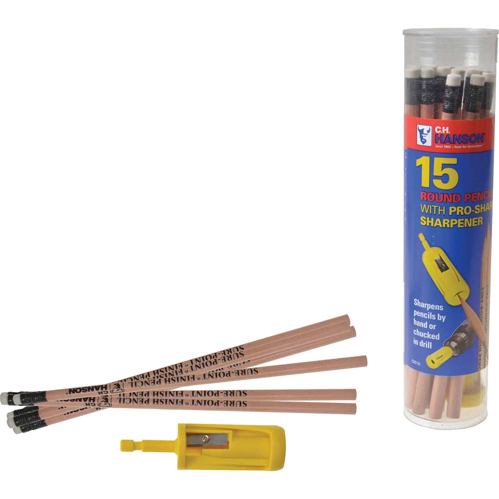 Drill shop pencil sharpener