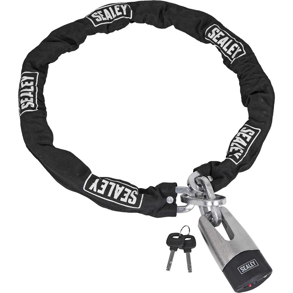 Sealey Padlock and Chain 10mm 920mm
