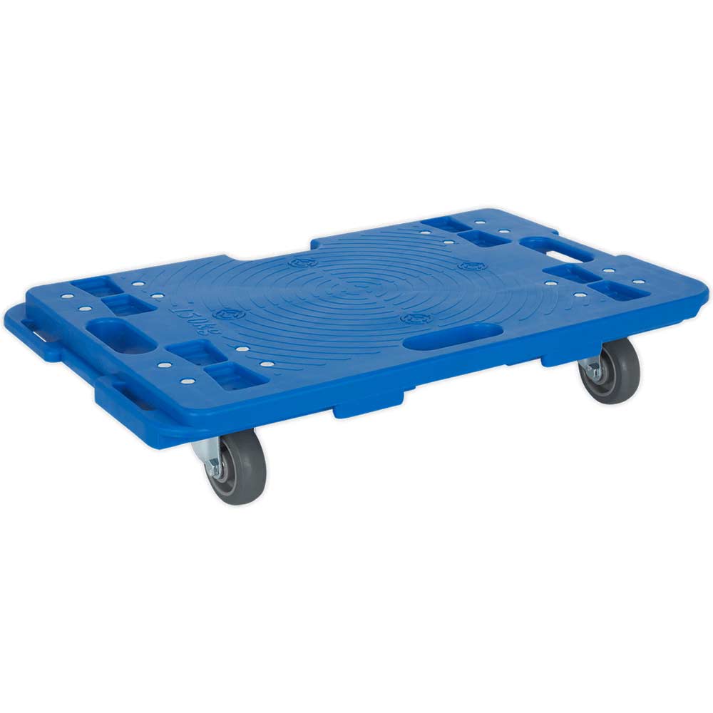 Sealey Interlocking Plastic Dolly 150kg