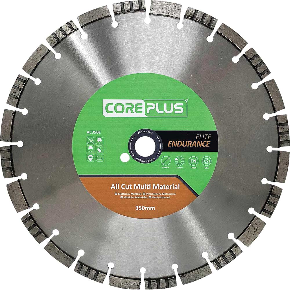 Image of Coreplus Elite All Cut Multi Material Diamond Blade 350mm 3mm 25.4mm