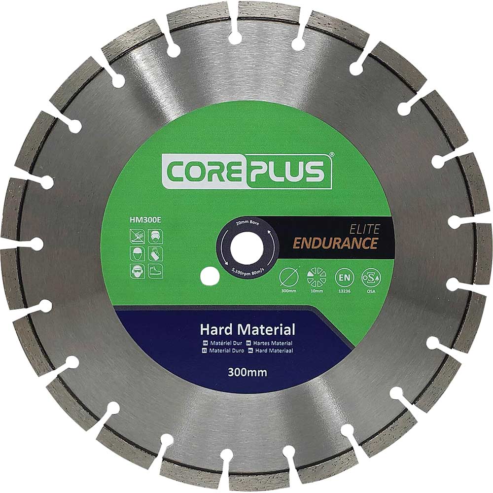 Image of Coreplus Elite Hard Material Turbo Diamond Blade 300mm 2.8mm 20mm