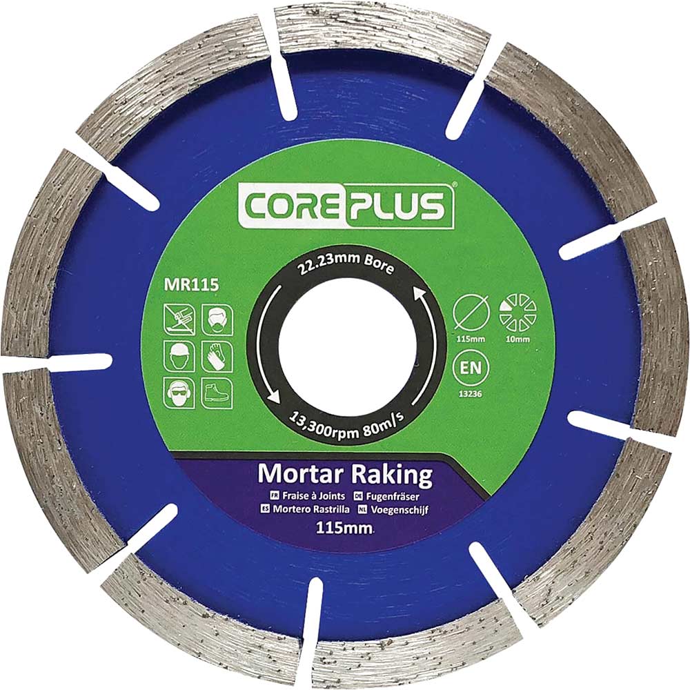 Photos - Cutting Disc Coreplus Mortar Raking Diamond Blade 115mm DBMR115