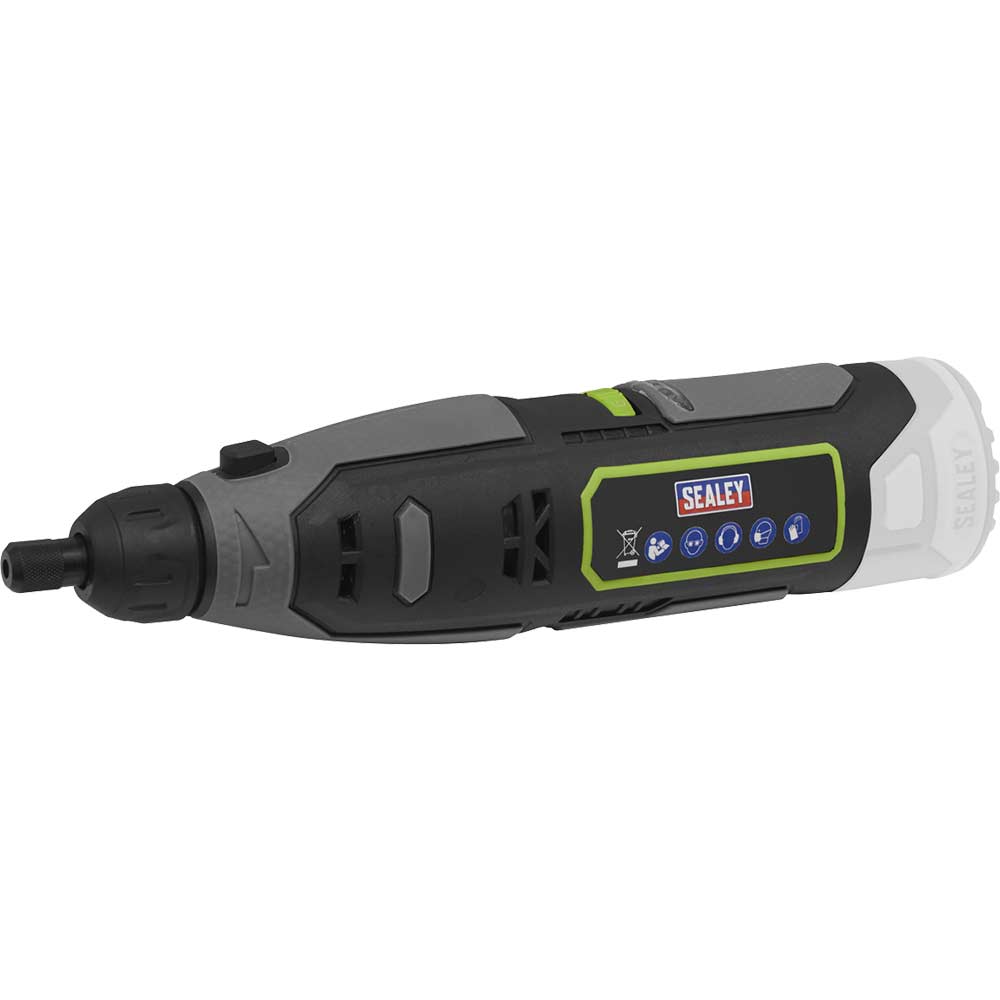 Sealey CP108VMG 10.8v Cordless Rotary Tool and 50 Piece Accessory Kit No Batteries No Battery Charger No Case