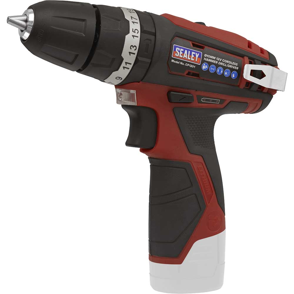 Sealey CP1201 12v Cordless Combi Drill No Batteries No Battery Charger No Case