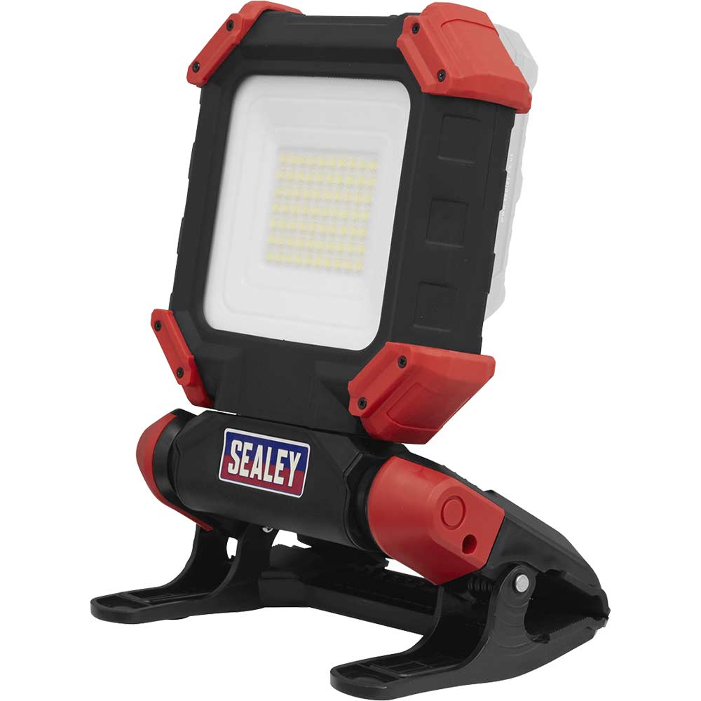 Sealey CP20VCL 20v Cordless Clip-on Work Light No Batteries No Battery Charger No Case