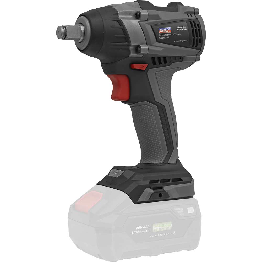 Sealey CP20VIWX 20v Cordless Brushless Impact Wrench 1/2" No Batteries No Battery Charger No Case