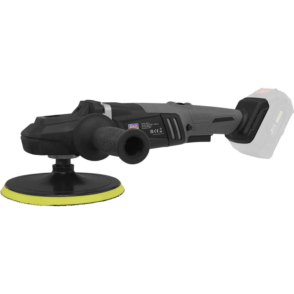 Sealey CP20VRPX 20v Cordless Brushless Rotary Polisher 180mm No Batteries No Battery Charger No Case