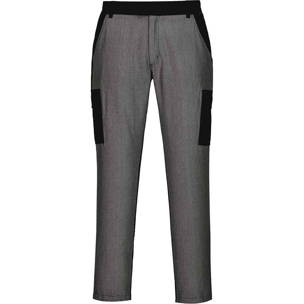 Portwest Mens Cut Resistant Front Cargo Trousers Black 2XL 31