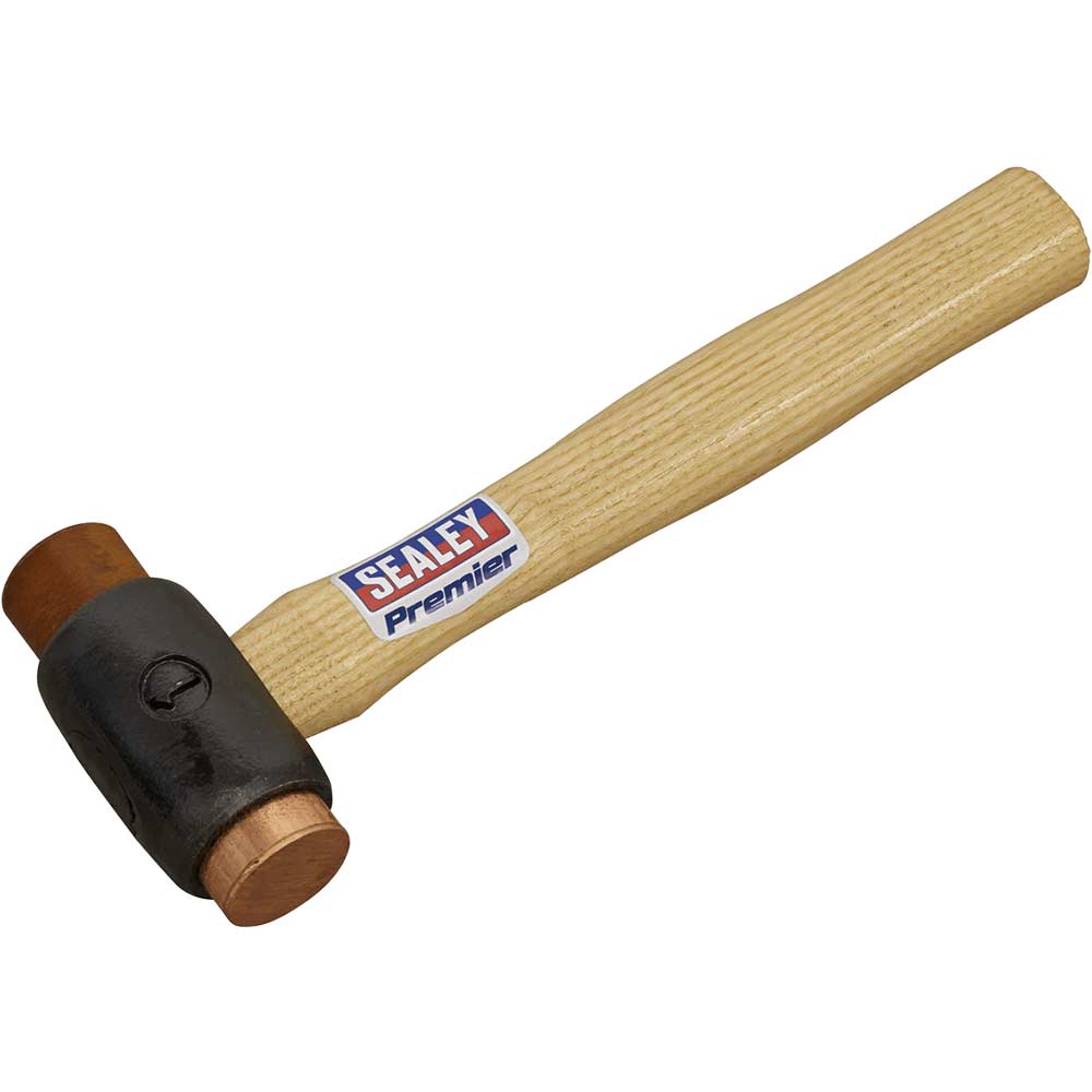 Sealey Copper/ Rawhide Faced Hammer 680g