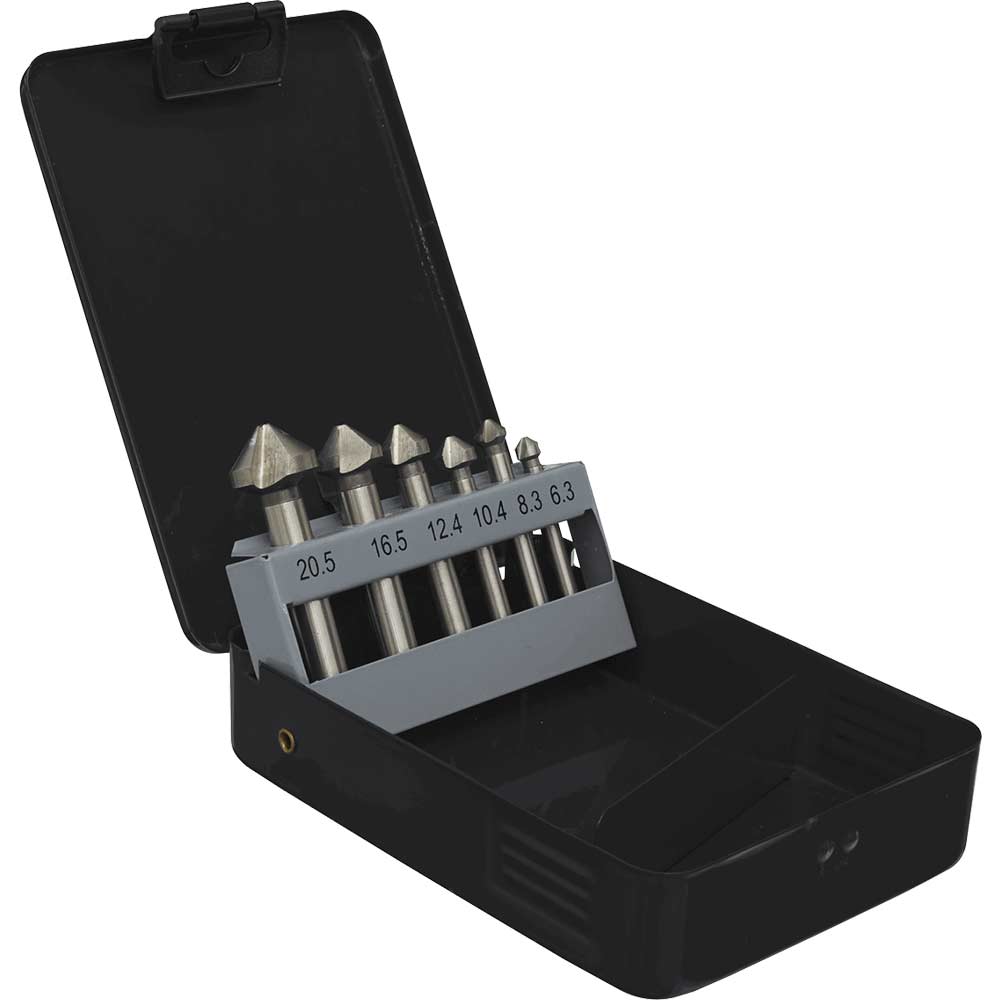 Image of Sealey 6 Piece Countersink Set
