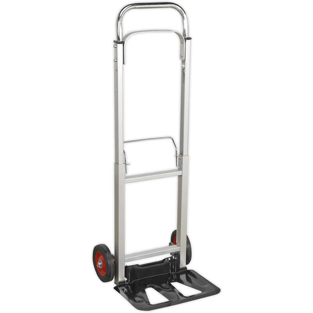 Sealey Folding Aluminium Sack Truck Trolley 90kg