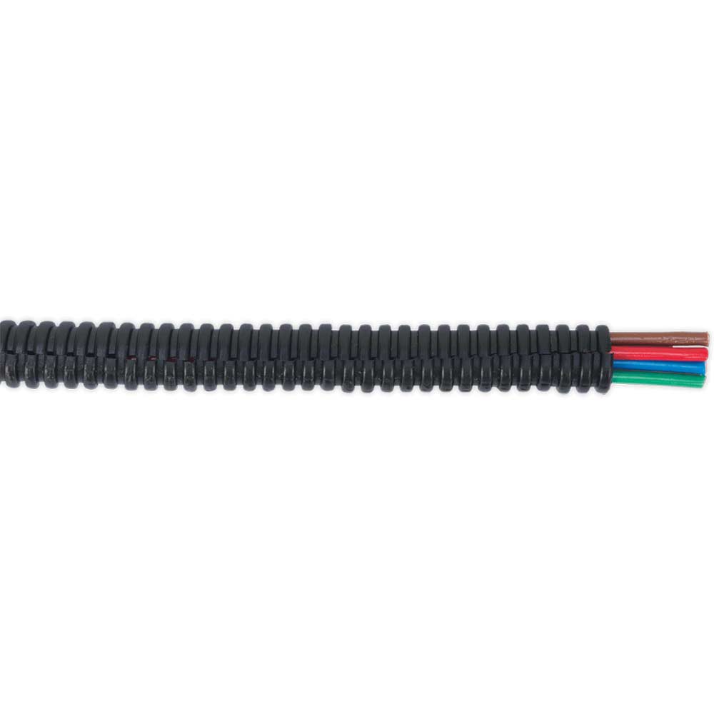 Sealey Split Convoluted Cable Sleeving 7-10mm 10m