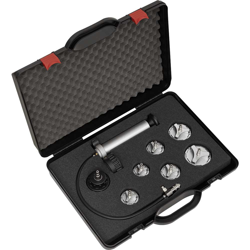Sealey 7 Piece HGV / LGV Cooling System Pressure Test Kit