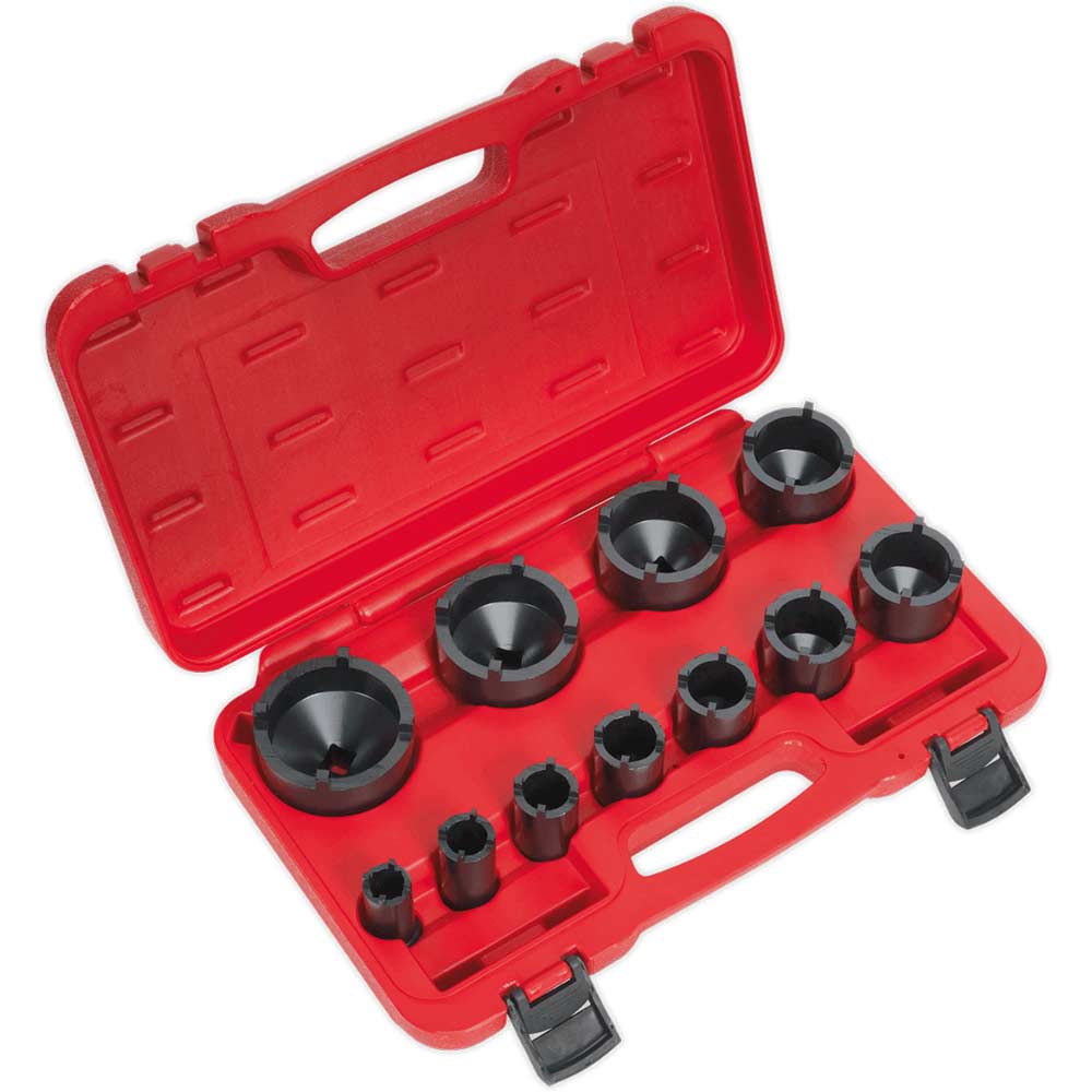 Image of Sealey 11 Piece 1/2" Drive Ball Joint Socket Set Metric