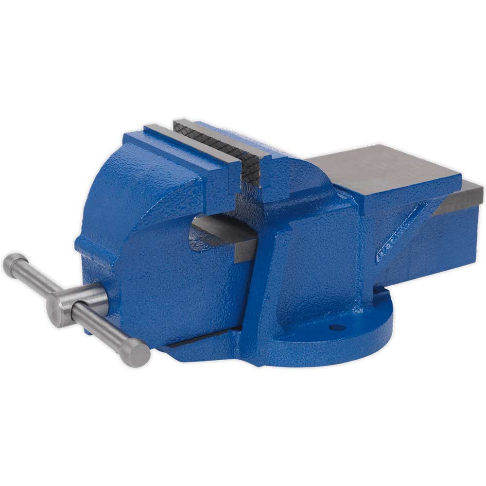 Image of Sealey Fixed Base Heavy Duty Professional Vice 100mm